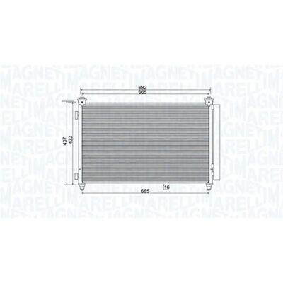 Magneti Marelli TD1161480A A/C Kondensator - Mazda CX-9 Magneti Marelli TD1161480A A/C Kondensator - Mazda CX-9