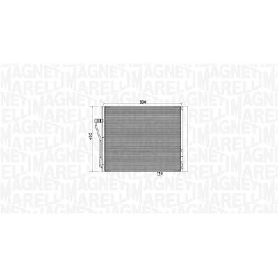 Magneti Marelli 350203929000 Klimakondensator - BMW 7 Magneti Marelli 350203929000 Klimakondensator - BMW 7