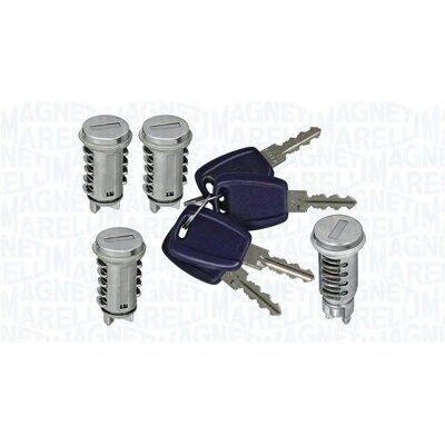 Magneti Marelli Modell 350105009600 Låssylindersats för Fiat Doblo fram och bak Magneti Marelli Modell 350105009600 Låssylindersats för Fiat Doblo fram och bak