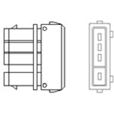 Magneti Marelli Malli 466016355136 Lämmitetty hapetunnistin Skoda Felicia VW Caddy Magneti Marelli Malli 466016355136 Lämmitetty hapetunnistin Skoda Felicia VW Caddy