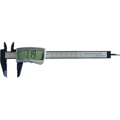 Metrica Calibre 10745 Digitale Fibra Cap - Carb 0-150 mm Metrica Calibre 10745 Digitale Fibra Cap - Carb 0-150 mm