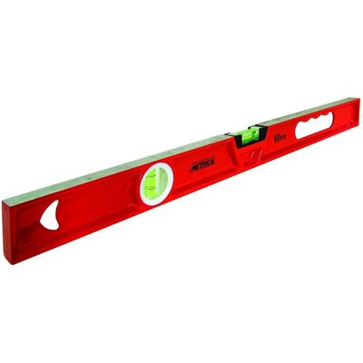 Metrica NIVEL ALU 2PLANTAS 2B Rosso Magnetico 60 cm - level Metrica NIVEL ALU 2PLANTAS 2B Rosso Magnetico 60 cm - level
