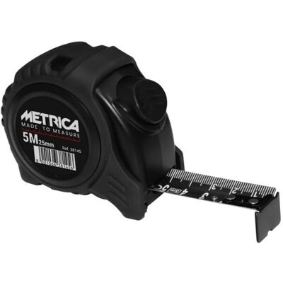Metrica Auto-Sperrmaßband - Schwarze Messband Metrica Auto-Sperrmaßband - Schwarze Messband