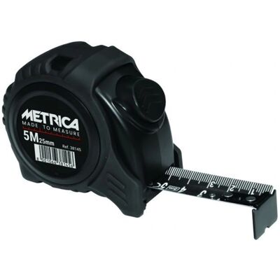 Metrica Ruban Auto-Lock 8m - Flexomètre - Publicité Metrica Ruban Auto-Lock 8m - Flexomètre - Publicité
