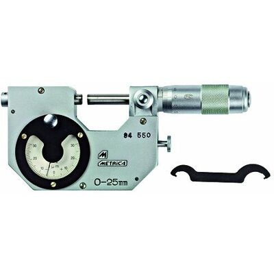 Metrica Micrometro - 0.01 mm/pollice - Strumento di precisione Metrica Micrometro - 0.01 mm/pollice - Strumento di precisione