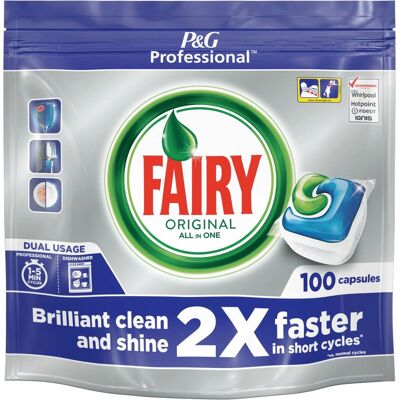 Fairy Professional All in One Dishwasher Capsules - 100 pcs Fairy Professional All in One Dishwasher Capsules - 100 pcs