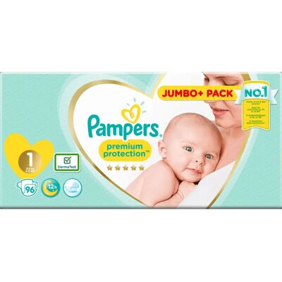 Pampers Pampers Premium Protection Baby Diapers - Diapers Pampers Pampers Premium Protection Baby Diapers - Diapers