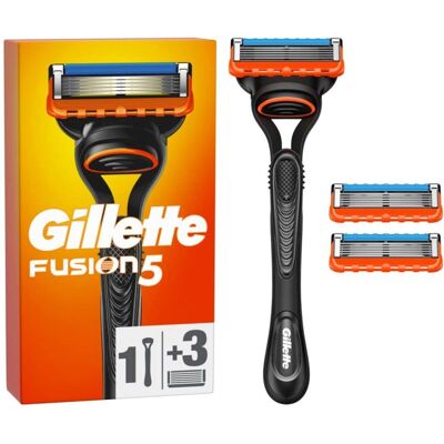 Gillette Fusion 5 Rasoir - 3 Recharges Gillette Fusion 5 Rasoir - 3 Recharges