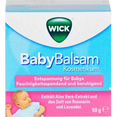 WICK BabyBalsam 50 g - Babybalsam WICK BabyBalsam 50 g - Babybalsam