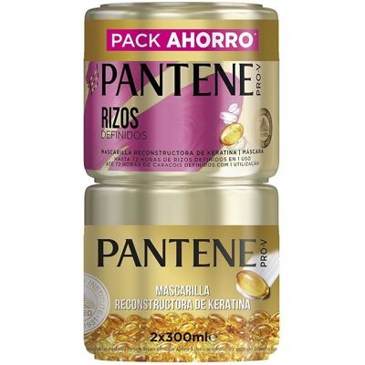 Pantene Defined Curls Hair Mask 2x300ml for Women - Hair Mask Pantene Defined Curls Hair Mask 2x300ml for Women - Hair Mask