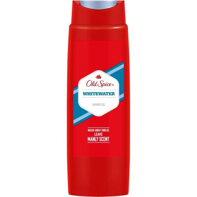 Żel pod prysznic Whitewater od Old Spice - Mężczyzna, 250 ml, Gęsta piana Żel pod prysznic Whitewater od Old Spice - Mężczyzna, 250 ml, Gęsta piana