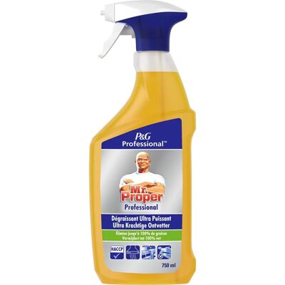 Mr. Proper Professionele Ontvetter Ultra Krachtig - 750 ML Keukenreiniger Mr. Proper Professionele Ontvetter Ultra Krachtig - 750 ML Keukenreiniger