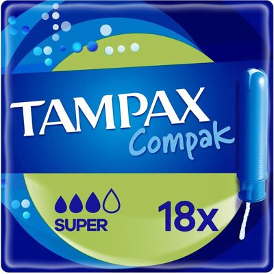Tampax Merk Model - Gemiddelde-zware doorbraak - Tampons Tampax Merk Model - Gemiddelde-zware doorbraak - Tampons