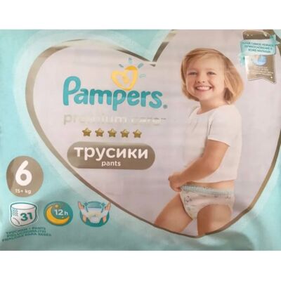 Pampers Premium Care Pants Μέγεθος 6 Extra Large Μιας Χρήσης - 31 τμχ Pampers Premium Care Pants Μέγεθος 6 Extra Large Μιας Χρήσης - 31 τμχ