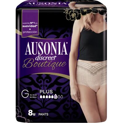 Ausonia Discreet Boutique Pantalons Tg - Sous-vêtements absorbants - Publicité Ausonia Discreet Boutique Pantalons Tg - Sous-vêtements absorbants - Publicité