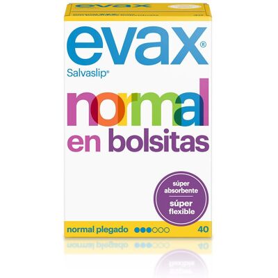 Evax Higiene Feminina - Absorventes Pequenos - 40 unidades Evax Higiene Feminina - Absorventes Pequenos - 40 unidades