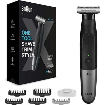 Braun Xt5100 Sarja 60 Min Vesipohjainen & Kuiva Hybrid Trimmer Braun Xt5100 Sarja 60 Min Vesipohjainen & Kuiva Hybrid Trimmer
