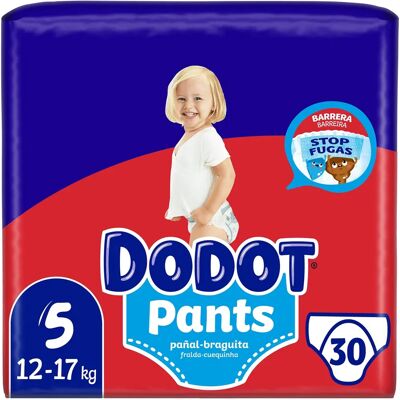 Dodot Pañales Pants T-5 - 30 Unidades Dodot Pañales Pants T-5 - 30 Unidades