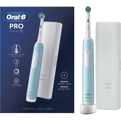 Oral-B Pro Series 1 Elektromos Fogkefe - Kék, Időzítő, Plakk eltávolítás Oral-B Pro Series 1 Elektromos Fogkefe - Kék, Időzítő, Plakk eltávolítás