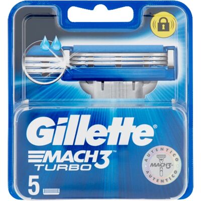 Gillette New Mach3 Turbo X5 - Rasoi Gillette New Mach3 Turbo X5 - Rasoi