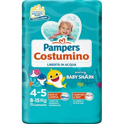 Couches de bain Pampers - Taille 4-5 - 11 pièces Couches de bain Pampers - Taille 4-5 - 11 pièces