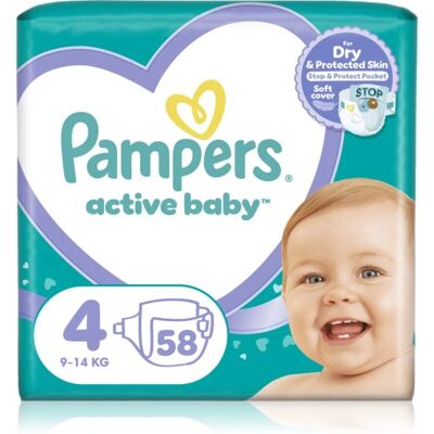 Pampers Active Baby Rozmiar 4 Jednorazowe Pieluchy Pampers Active Baby Rozmiar 4 Jednorazowe Pieluchy