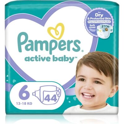 Pampers Taille 6 Couches jetables pour bébé - Couches Pampers Taille 6 Couches jetables pour bébé - Couches