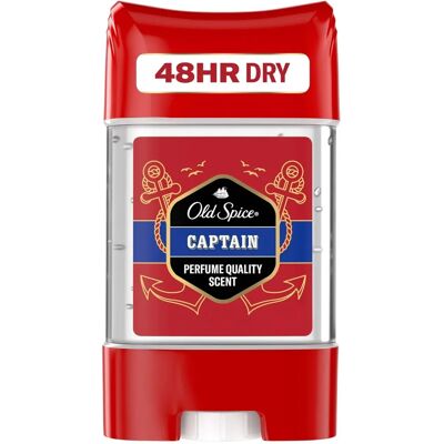 Old Spice Old Spice Captain Gel Deodorant 48h Sweat Protection Anti-White Marks - Deodorant Gel Old Spice Old Spice Captain Gel Deodorant 48h Sweat Protection Anti-White Marks - Deodorant Gel