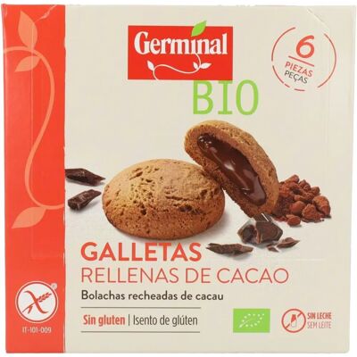 Germinal Galletas de Cacao Orgánico - Sin Gluten Germinal Galletas de Cacao Orgánico - Sin Gluten