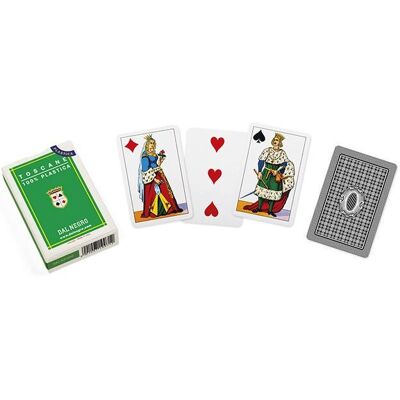 Cartes à jouer Dal Negro 015007 - Toscane Régionale - 40 pcs - Publicité Cartes à jouer Dal Negro 015007 - Toscane Régionale - 40 pcs - Publicité