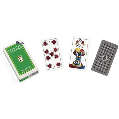 Carte da Gioco Trentino Dal Negro - 40 Carte, Plastica Carte da Gioco Trentino Dal Negro - 40 Carte, Plastica