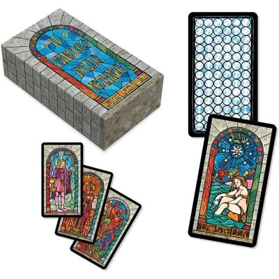 Dal Negro Luigi Scapini Tarotkort - Traditionella Symbol Dal Negro Luigi Scapini Tarotkort - Traditionella Symbol
