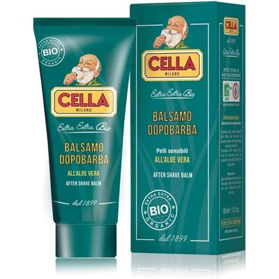 Cella Milano Baume après-rasage - Vert - Pour tous types de peau 100ml - Publicité Cella Milano Baume après-rasage - Vert - Pour tous types de peau 100ml - Publicité