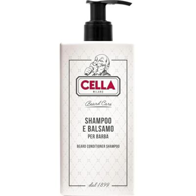 Shampoing et Après-shampoing pour Barbe Cella Milano - Blanc - Soin de barbe - 200ml - Publicité Shampoing et Après-shampoing pour Barbe Cella Milano - Blanc - Soin de barbe - 200ml - Publicité