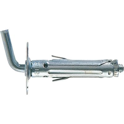Tarugo de acero Fischer con gancho corto - 9/8 mm Tarugo de acero Fischer con gancho corto - 9/8 mm