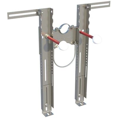 Marco de soporte universal Fischer para inodoros y bidés suspendidos - Alta carga Marco de soporte universal Fischer para inodoros y bidés suspendidos - Alta carga