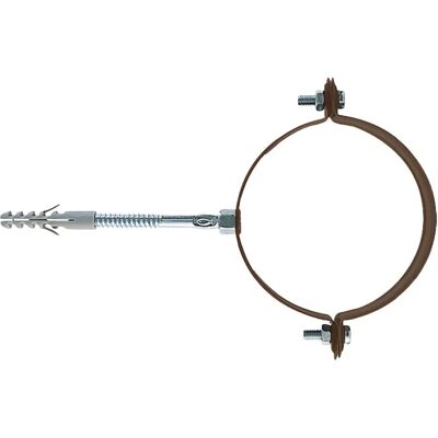 Fischer Buisklem - Donkerbruin - 10mm Gat - 50mm Lengte Fischer Buisklem - Donkerbruin - 10mm Gat - 50mm Lengte