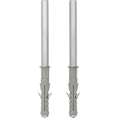 Ganci invisibili Fischer per mensole - Set da 2 - Per profondità 9-13cm - Modello 2806102 Ganci invisibili Fischer per mensole - Set da 2 - Per profondità 9-13cm - Modello 2806102