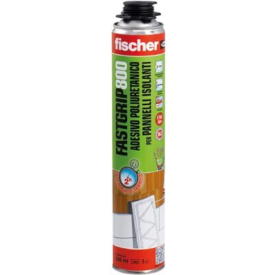 Adesivo per Pannelli Isolanti Fischer - Grigio Chiaro - 800ml Adesivo per Pannelli Isolanti Fischer - Grigio Chiaro - 800ml