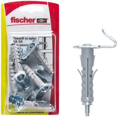 Fischer Bucha de Parede - SB 9/9 K - Universal para Lâmpadas, Espelhos, Móveis Fischer Bucha de Parede - SB 9/9 K - Universal para Lâmpadas, Espelhos, Móveis