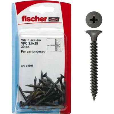 Fischer VPC 3,5x35 - Viti per cartongesso Fischer VPC 3,5x35 - Viti per cartongesso