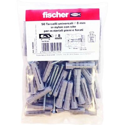 Fischer Modello 8x40 Ancorante Universale in Nylon - Ancorante Fischer Modello 8x40 Ancorante Universale in Nylon - Ancorante