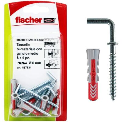Fischer DUOPOWER 6 C/2 K Dübel - Hohe Tragfähigkeit Fischer DUOPOWER 6 C/2 K Dübel - Hohe Tragfähigkeit