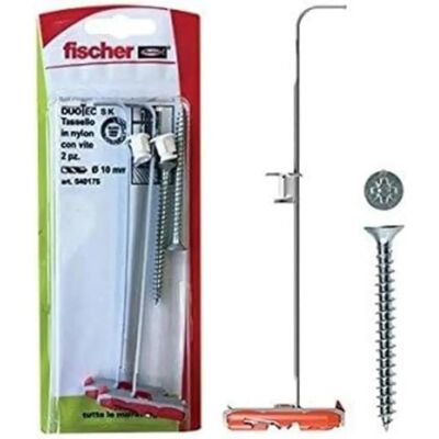 Fischer Bucha para drywall - Duotec 10 S K - Fixação confiável Fischer Bucha para drywall - Duotec 10 S K - Fixação confiável