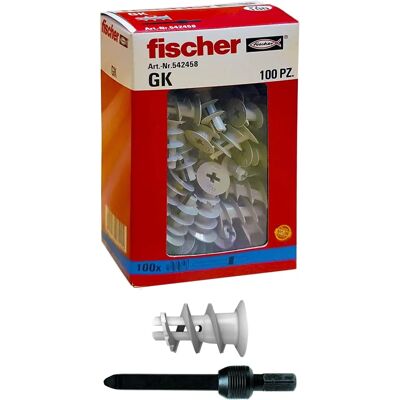 Kołek Fischer 12x22 mm - Do płyt gipsowych Kołek Fischer 12x22 mm - Do płyt gipsowych