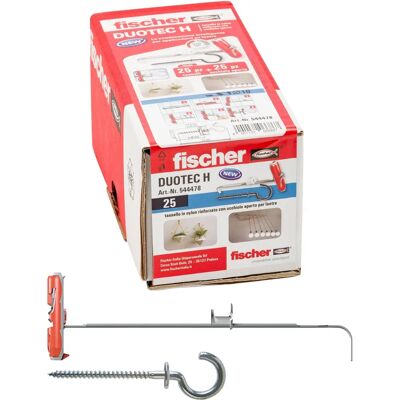 Fischer Modelo 10 H Bucha - Fixação de nylon para cargas elevadas em painéis Fischer Modelo 10 H Bucha - Fixação de nylon para cargas elevadas em painéis