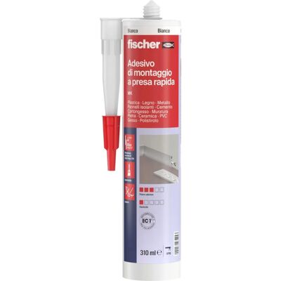 Fischer - Colla di montaggio mk - Interni - Resistente UV Fischer - Colla di montaggio mk - Interni - Resistente UV