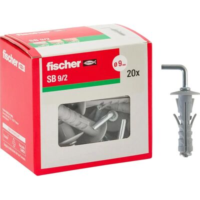 Fischer SB 9/2 Y Plug - Expansie, Haak Fischer SB 9/2 Y Plug - Expansie, Haak