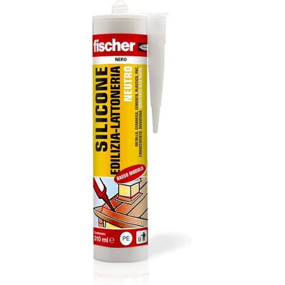 Sigillante in silicone Fischer SBM - Facciata, Nero, Basso modulo Sigillante in silicone Fischer SBM - Facciata, Nero, Basso modulo