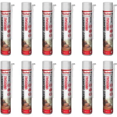 Fischer Schiuma poliuretanica 750ml - Sigillare & Riempire - Resistente al fuoco B3 Fischer Schiuma poliuretanica 750ml - Sigillare & Riempire - Resistente al fuoco B3